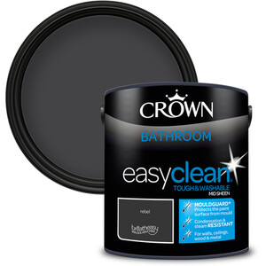 Crown Easyclean Bathroom Paint - Rebel by Crown Paints