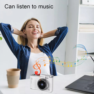 64MP HD Digital Camera with 2.4inch Screen - Silver