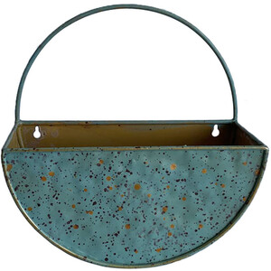 Metal Planter - Blue by Ornate Collection