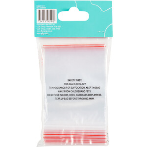 Pack of 50 Clear Self-Seal Bags by idoodle Essentials