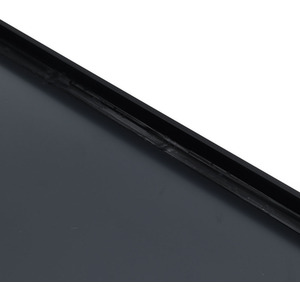 Square Aluminum Wall Mirror - Black by Kidkid