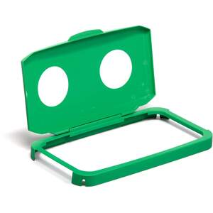 Durable DURABIN Waste Bin Lid for 60 Litre Bin - Green / 285cm by Durable