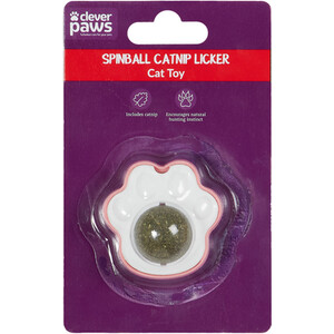 Spinball Catnip Licker by Clever Paws