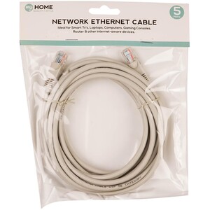 Network Ethernet Cables - White / 500cm by My Home
