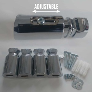 Bray Electric Heated Towel Rail, Prefilled, Straight, Chrome - Chrome by SolAire Heating Products