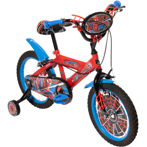 HUFFY Marvel Comics Spider-Man 16-inch Children's Bike - 21964W - Red/Blue by HUFFY