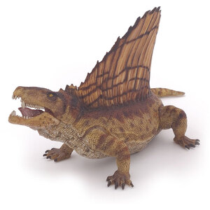PAPO Dinosaurs Dimetrodon Toy Figure - Black by PAPO