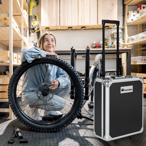 Tool Box Trolley 1200 Pcs - Black by tectake