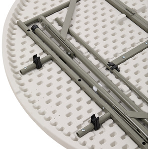 Outdoor Folding Camping Table with Handle by Livingandhome