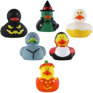 Set of Themed Rubber Duck Bath Toys - Halloween / Halloween by Quackers