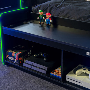 X Rocker Electra TV Media Unit with NEO Motion SYNC - BLACK by X Rocker