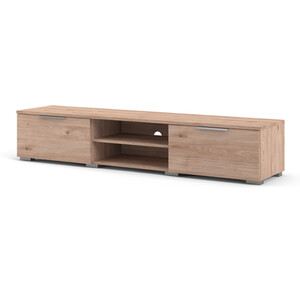 Match 2-Drawer 2-Shelf TV Unit - Oak