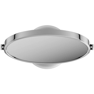 Panos Vanity Table Mirror Reversible 3x Magnification - Silver by Showerdrape