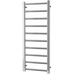 Alpine Heated Towel Rail For Central Heating, Chrome - Chrome / 120cm by SolAire Heating Products