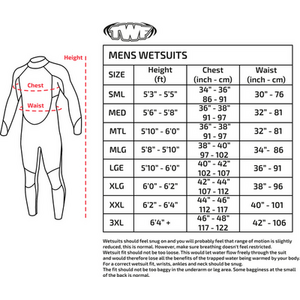 Turbo Mens Shortie Wetsuit by TWF
