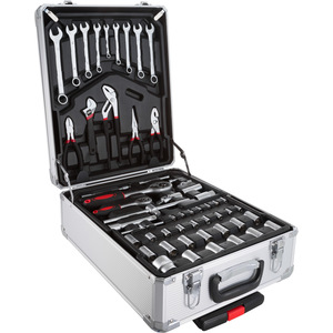Tool Box Trolley 599 Pcs - Silver by tectake