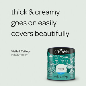 Crown Matt Breatheasy Emulsion Paint - Botanical Extract by Crown Paints