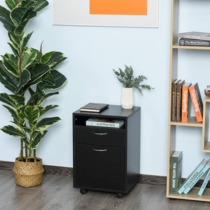HOMCOM Filing Cabinet With Drawer by HOMCOM