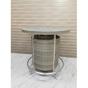 Cambridge 7 Piece Bar Set - Natural by Malay Deluxe