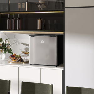 HOMCOM 46 Litre Table Top Fridge Mini Fridge with Chiller Box by HOMCOM