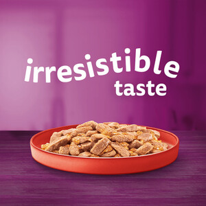 Whiskas 1+ Cat Food Tins in Jelly - Meaty Menu by Whiskas