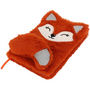 Fluffy Fox Notebook - Brown by The Fall Collection