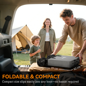 Outsunny Folding Outdoor Storage Bag with Telescopic Handle by Outsunny