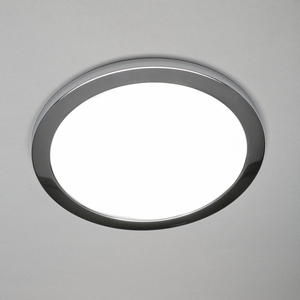 Darly LED 24 Watt Flush Ceiling or Wall Light - Chrome by Litecraft
