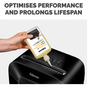 Fellowes Paper Shredder Oil - Shredder Lubricant Oil - Pack of 2 - Light Amber by Fellowes