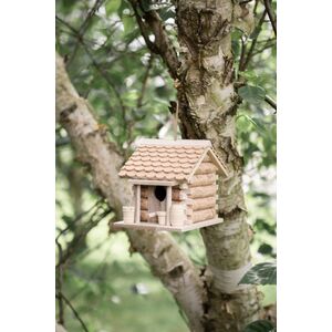 Garden Wild Bird House - Brown by Garden Mile