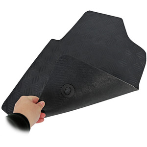 MG HS Manual and Automatic Car Mats Rubber 2019 onwards 4pc Set - Black by Easimat