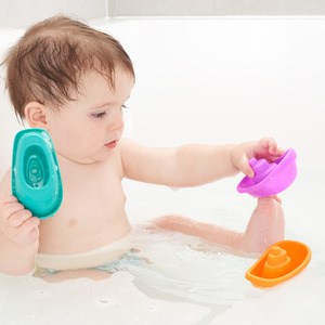 Tiny To Tots Bath Boats - Multicoloured by Tiny To Tots