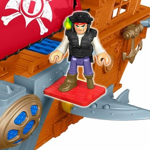 Shark Bite Pirate Ship Playset - Multi-Coloured by Imaginext