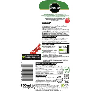 Miracle-Gro Performance Organics Fruit and Veg concentrate by Miracle-Gro
