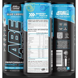 Pack of 12 ABE Pre Workout Drink by Applied Nutrition