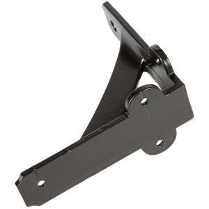 100mm Iron Shelf Bracket - Black by Hammer and Tongs