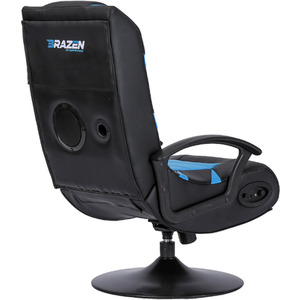 BraZen Pride 2.1 Bluetooth Surround Sound Gaming Chair - Blue by BraZen