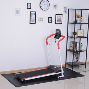 HOMCOM Thick Equipment Gym Mat - Black / 200cm by HOMCOM