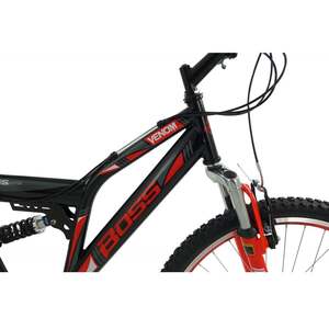 Boss Mountain Bike Venom - Black & Red by Boss