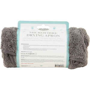 2 in 1 Microfibre Drying Apron - Grey