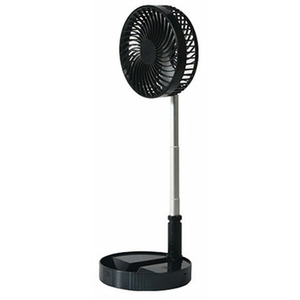 Portable and Foldable Standing Fan - Black