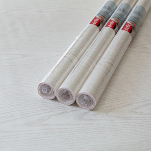 dc fix Pearlwood White Self Adhesive Vinyl Wrap for Kitchen Doors and Worktops - White / 67.5cm x 2m (pack of 3) by d-c-fix