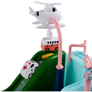 Car Race Tracks Toy Set by Livingandhome