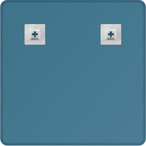 Trafalgar Frameless Square Large Wall Mounted Bathroom Mirror - Glass / 45cm by Showerdrape