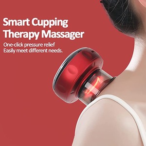 Electric Cupping Therapy Massager Set - Red