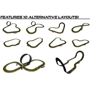 Micro Scalextric Batman vs Joker Racing Set - Neutral by Scalextric