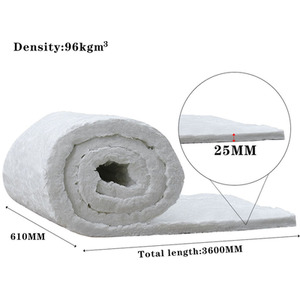 Fire-resistant Heat-insulating Ceramic Fibre Blanket - White by lifeideas