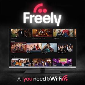 32-inch HD Ready Freely Tivo Smart LED TV - Black by Mitchell Brown