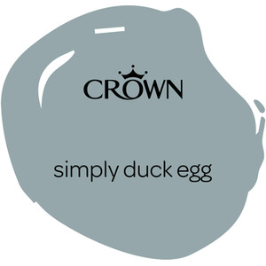 Crown Easyclean Kitchen Paint - Simply Duck Egg / 2.5l by Crown Paints