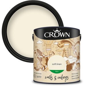 Crown Walls and Ceilings Silk Emulsion by Crown Paints